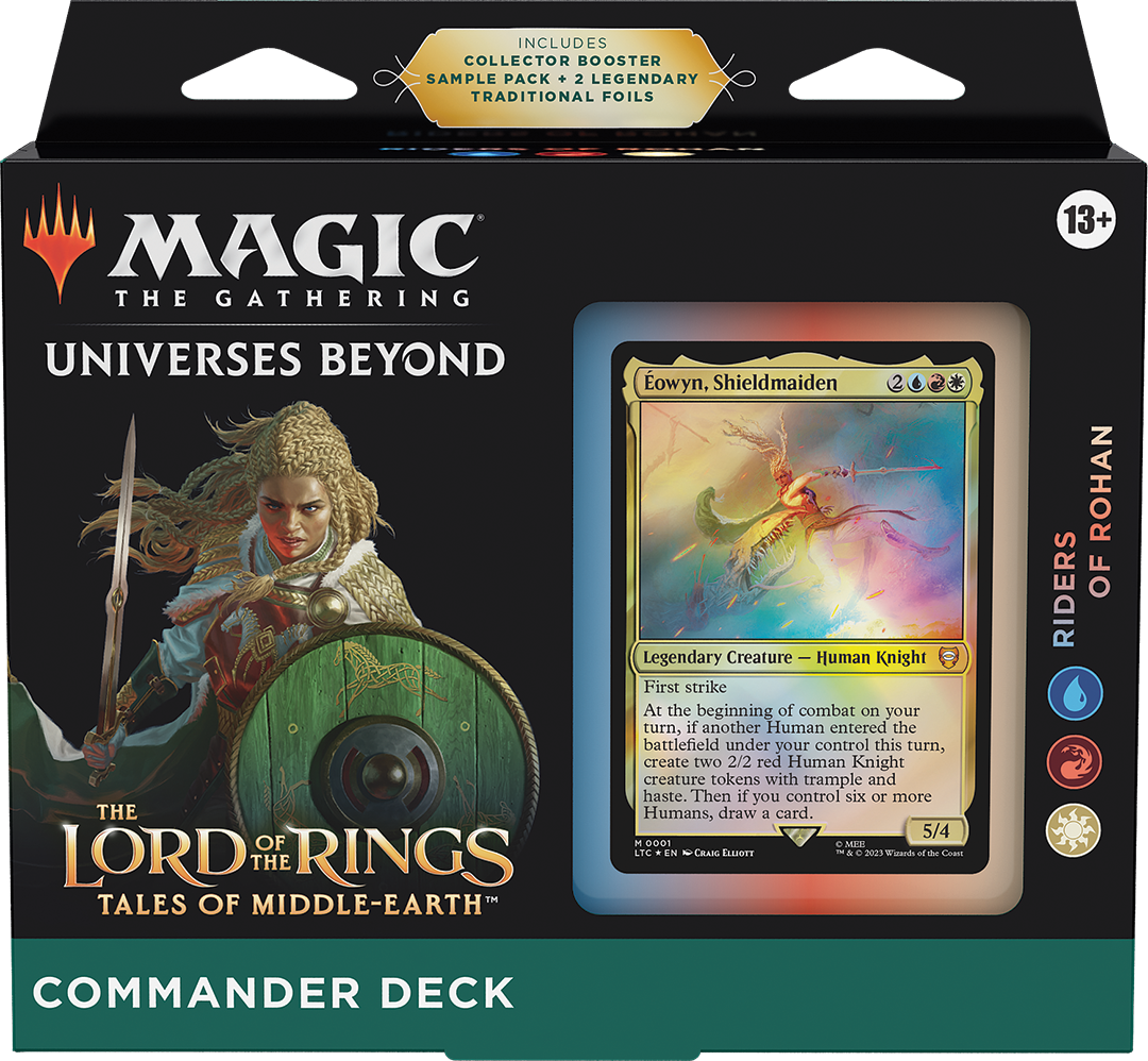 MTG Lord of the Rings: Tales of Middle Earth - Riders of Rohan Commander Deck