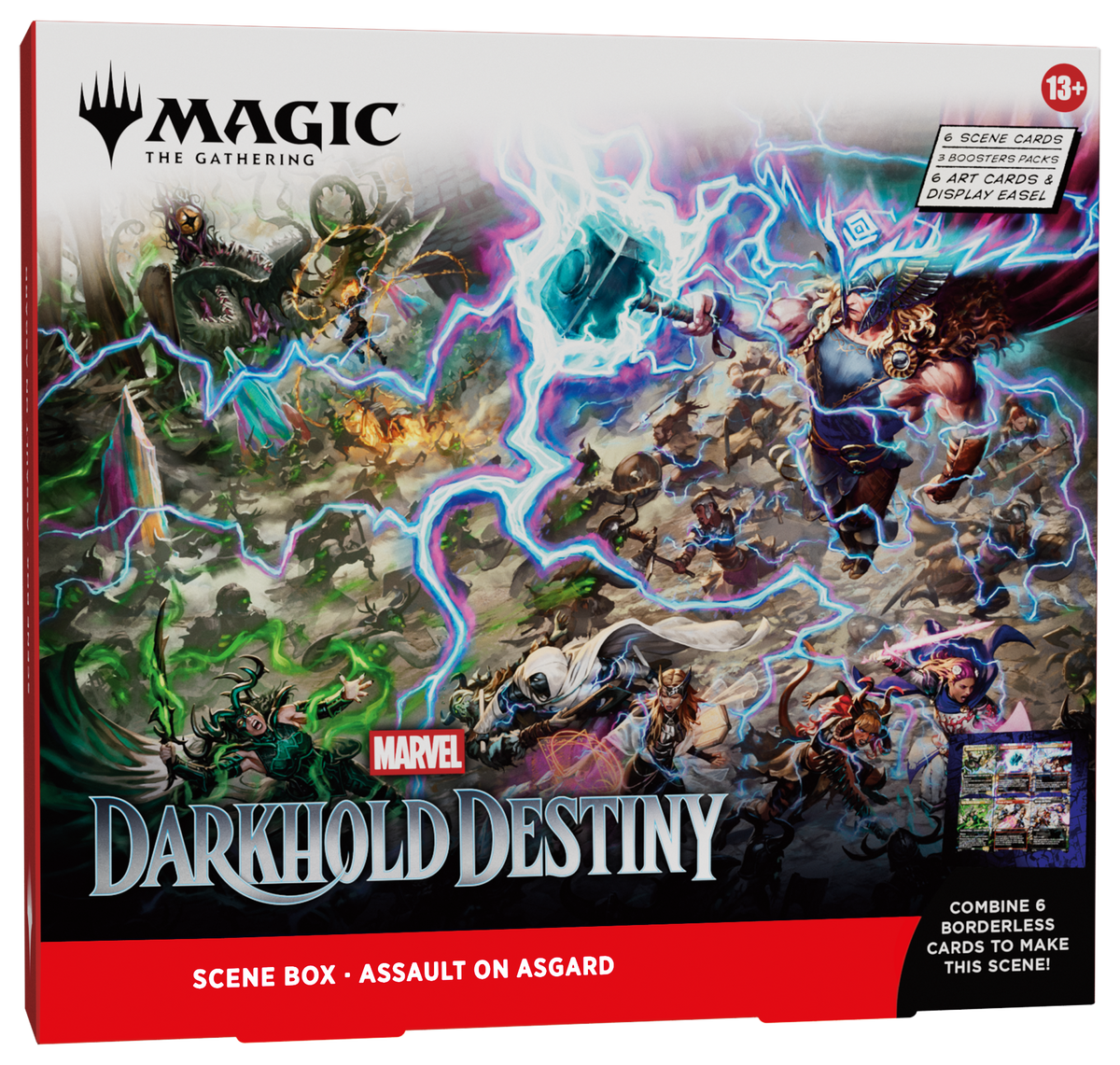 MTG Marvel: Darkhold Destiny Scene Box - Assault on Asgard Pre-Order