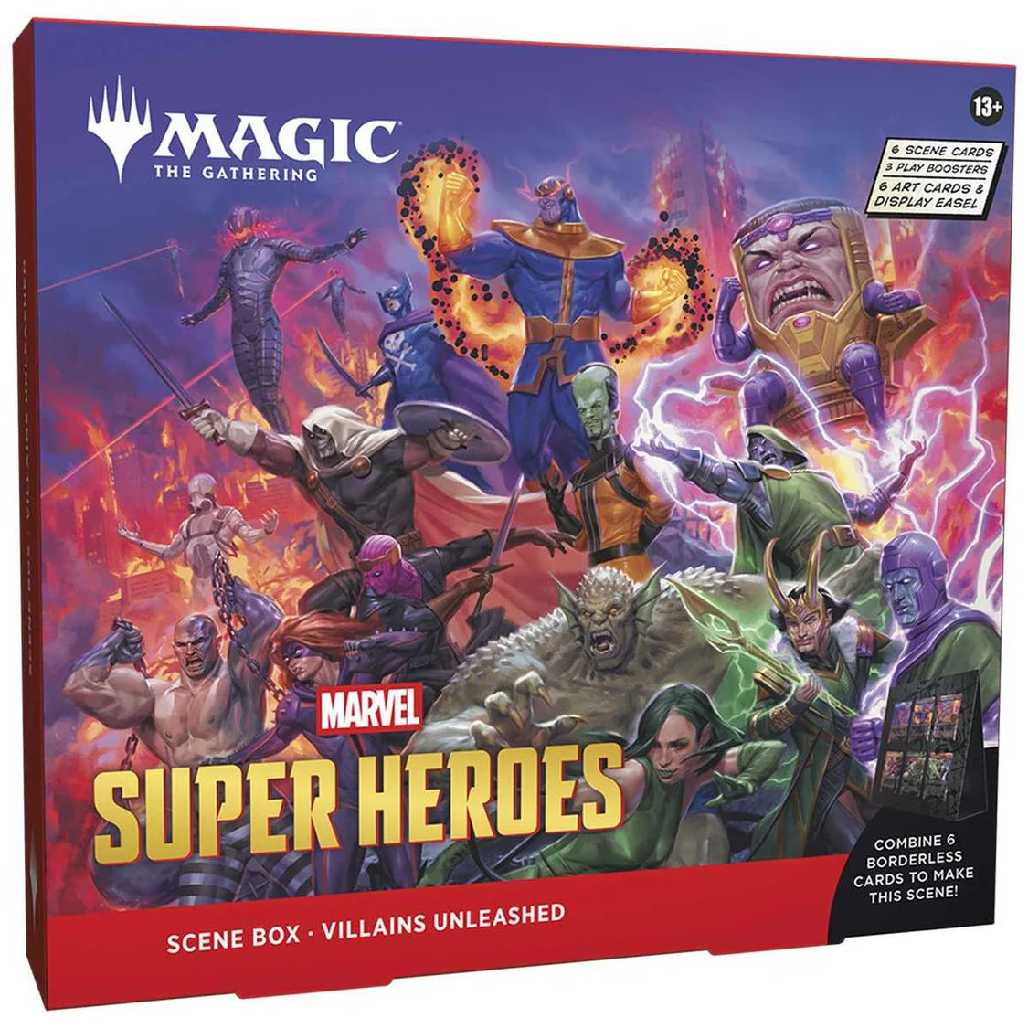 MTG Marvel Superheroes - Scene Box Villains Unleashed Pre-Order