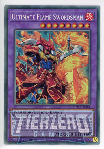 MZMI-EN004 - Ultimate Flame Swordsman - Collector's Rare - Maze of Millennia
