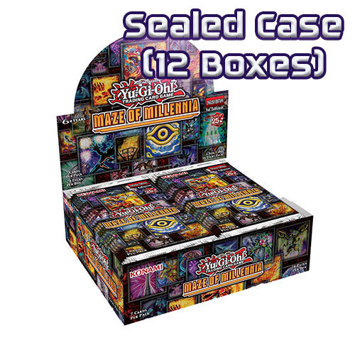 Yugioh Maze of Millennia Booster Box x12 Sealed Case
