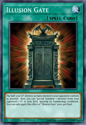 MZMU-EN023 - Illusion Gate - Collector's Rare - Maze of Muertos