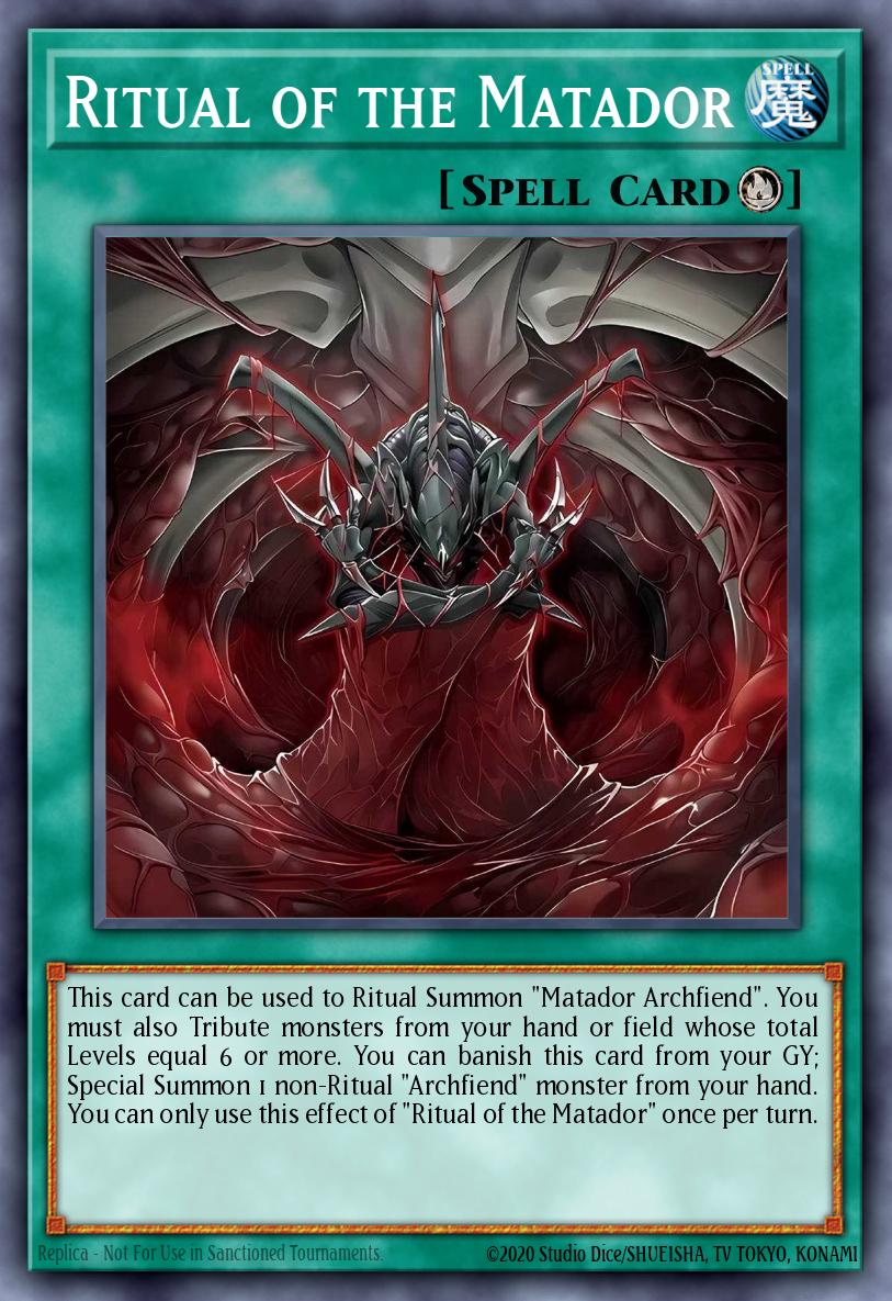 MZMU-EN024 - Ritual of the Matador - Rare - Maze of Muertos