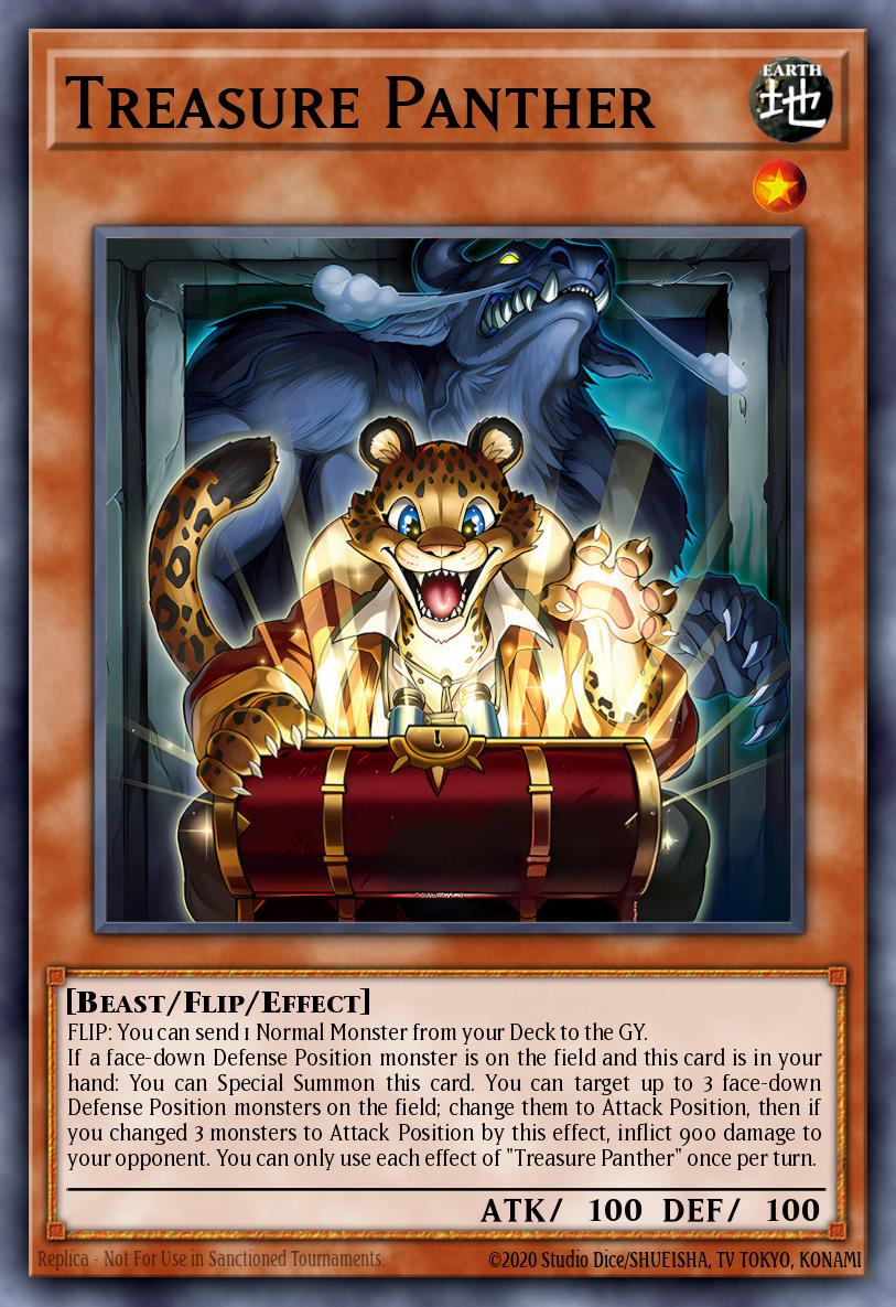 MZMU-EN053 - Treasure Panther - Super Rare - Maze of Muertos