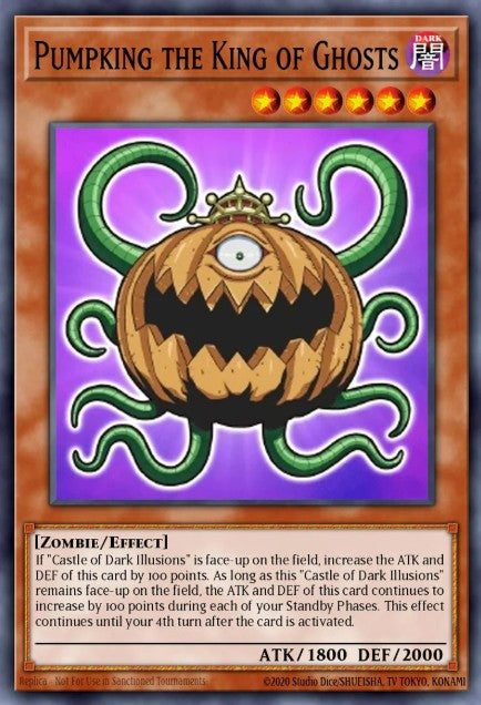 MZMU-EN061 - Pumpking the King of Ghosts - Secret Rare - Maze of Muertos