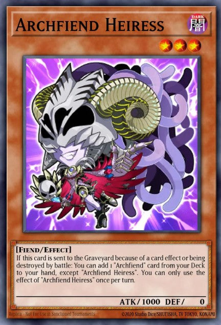 MZMU-EN066 - Archfiend Heiress - Secret Rare - Maze of Muertos