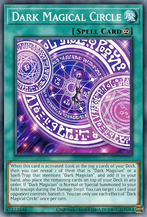 MZMU-EN068 - Dark Magical Circle - Ultra Rare - Maze of Muertos