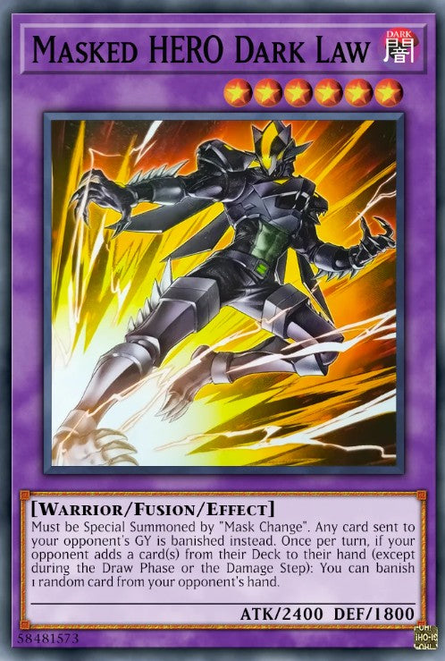 MZMU-EN070 - Masked HERO Dark Law - Ultra Rare - Maze of Muertos
