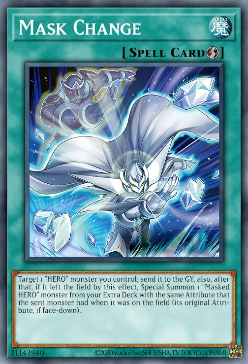 MZMU-EN071 - Mask Change - Ultra Rare - Maze of Muertos