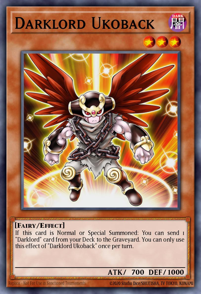 MZMU-EN076 - Darklord Ukoback - Super Rare - Maze of Muertos