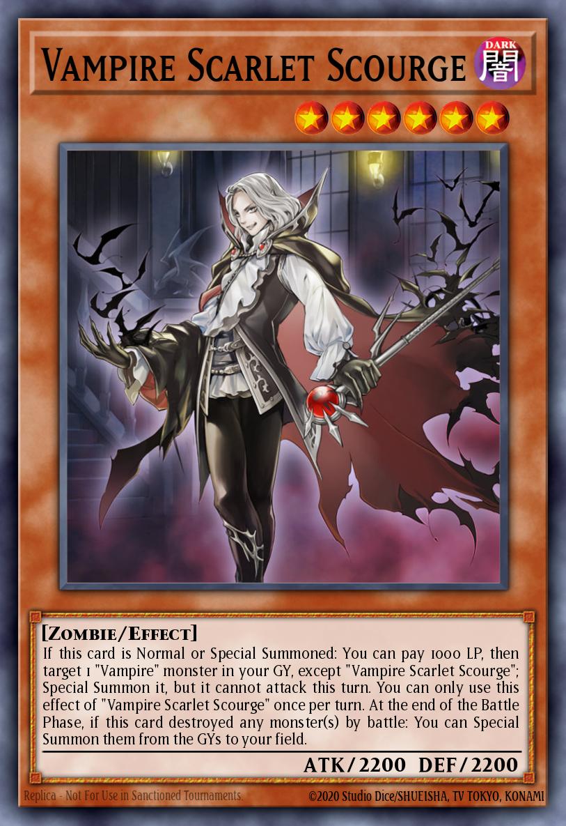 MZMU-EN086 - Vampire Scarlet Scourge - Rare - Maze of Muertos