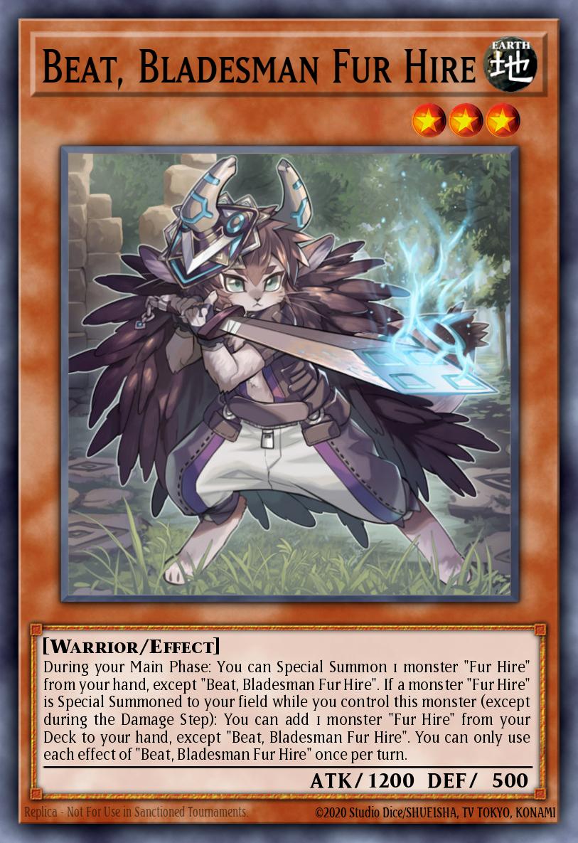 MZMU-EN087 - Beat, Bladesman Fur Hire - Rare - Maze of Muertos