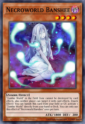 MZMU-EN088 - Necroworld Banshee - Rare - Maze of Muertos
