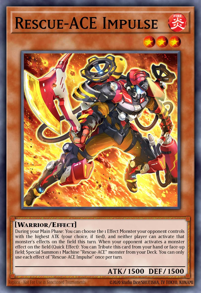 MZMU-EN098 - Rescue-ACE Impulse - Rare - Maze of Muertos