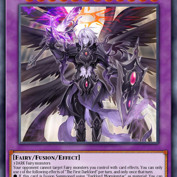 dark fairy deck yugioh MZMU-EN100 - The First Darklord - Rare