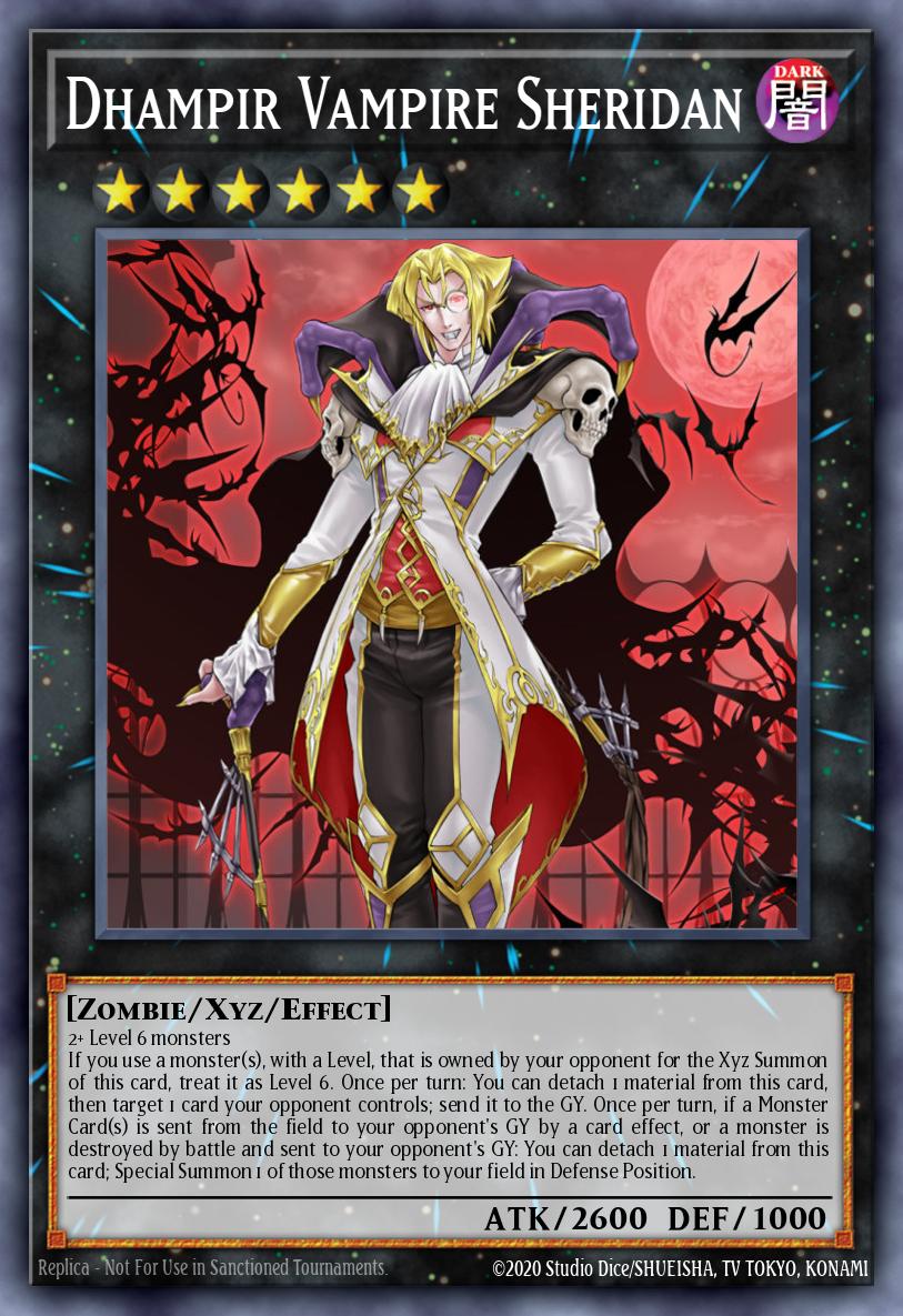 MZMU-EN103 - Dhampir Vampire Sheridan - Rare - Maze of Muertos