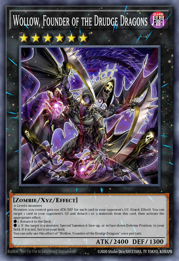 MZMU-EN105 - Wollow, Founder of the Drudge Dragons - Rare - Maze of Muertos