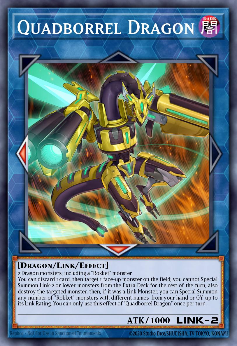 MZMU-EN108 - Quadborrel Dragon - Rare - Maze of Muertos