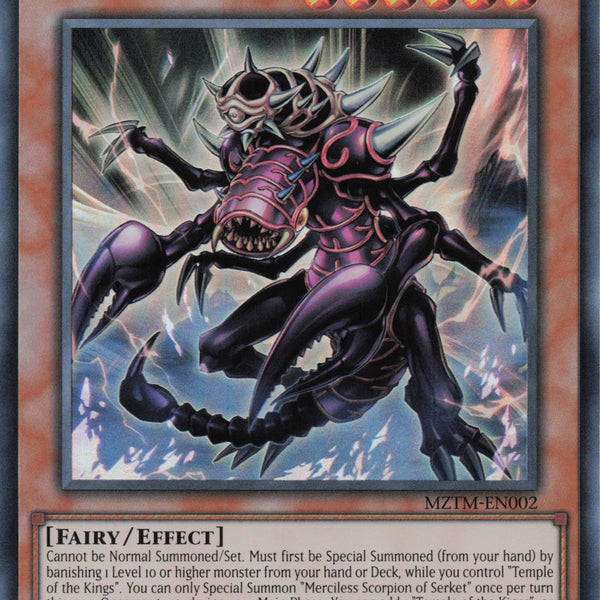 MZTM-EN002 - Merciless Scorpion of Serket - Ultra Rare