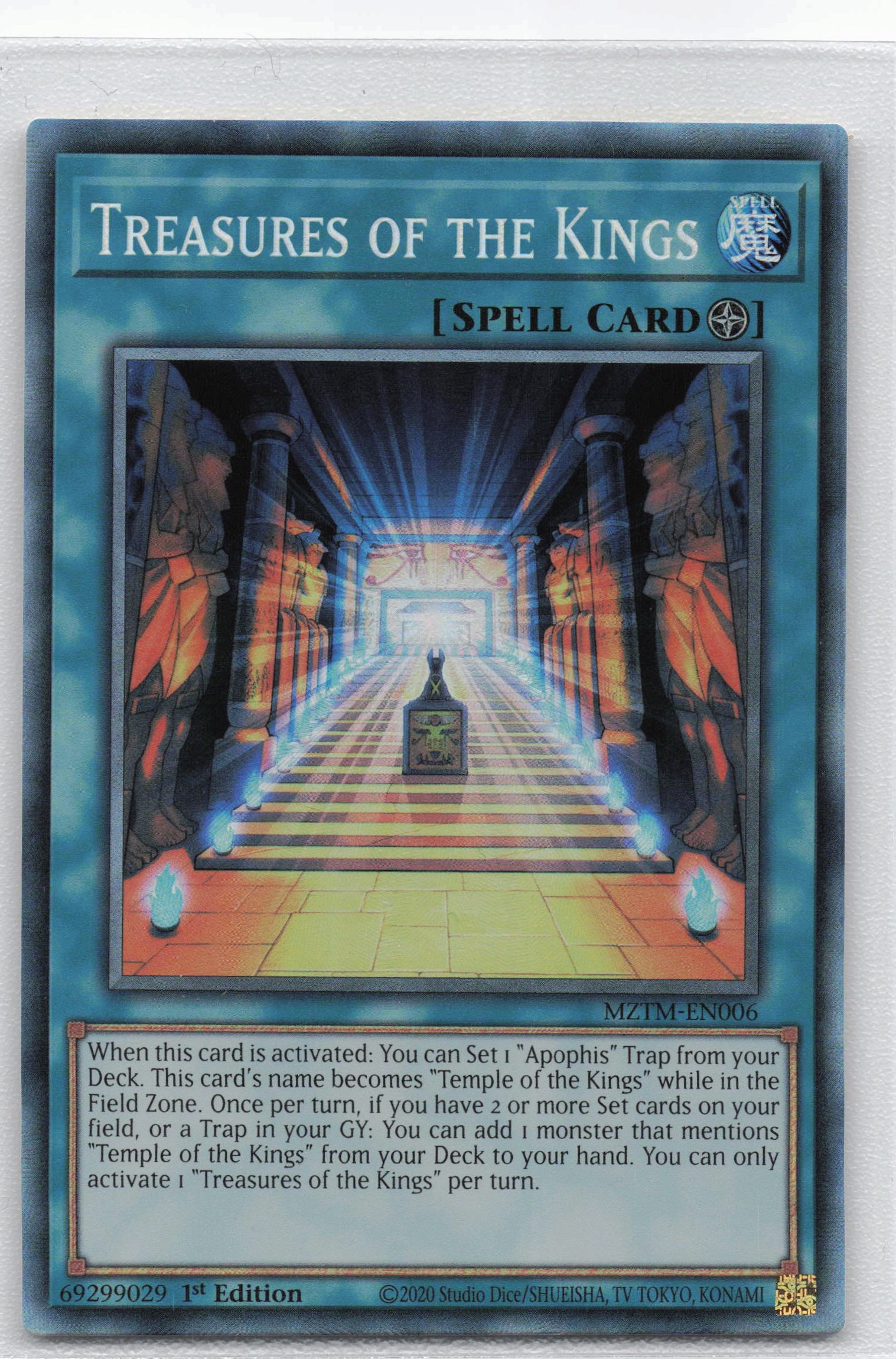 MZTM-EN006 - Treasures of the Kings - Collector's Rare - Field Spell - Maze Of The Master