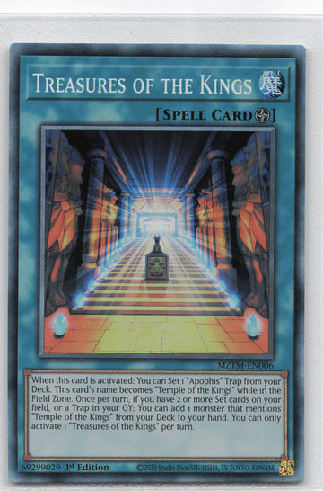 MZTM-EN006 - Treasures of the Kings (CR) - Collector's Rare - Maze of the Master