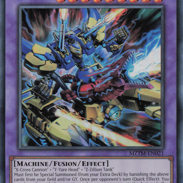 MZTM-EN021 - XYZ-Hyper Dragon Cannon - Ultra Rare - Effect Fusion Mons MZTM-EN021 - XYZ-Hyper Dragon Cannon - Ultra Rare - Effect Fusion Mons