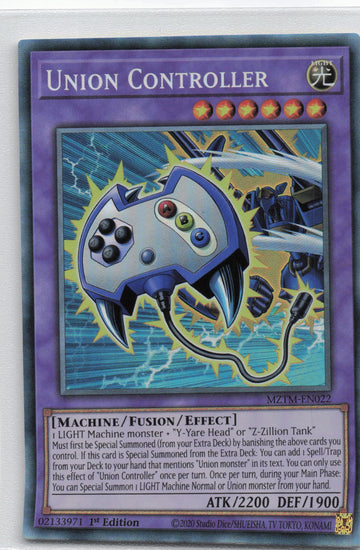MZTM-EN022 - Union Controller (CR) - Collector's Rare - Maze of the Master
