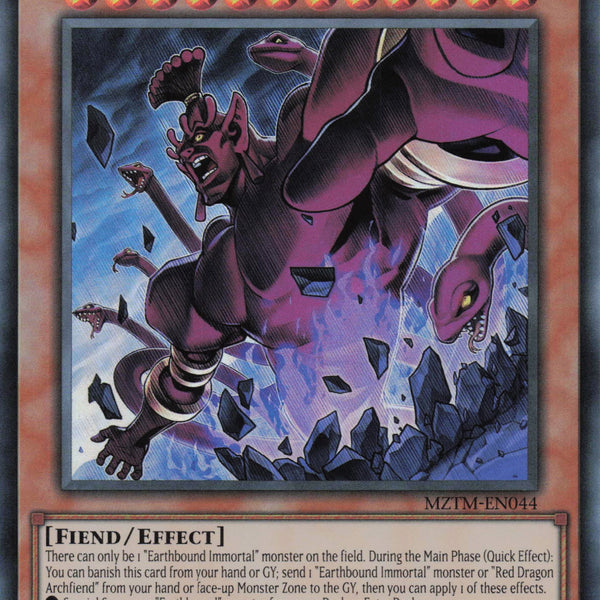 yugioh card earthbound immortal YuGiOh Trading Card Game Legendary Duelists: Immortal Destiny Common Earthbound Immortal Wiraqocha Rasca LED5-EN028