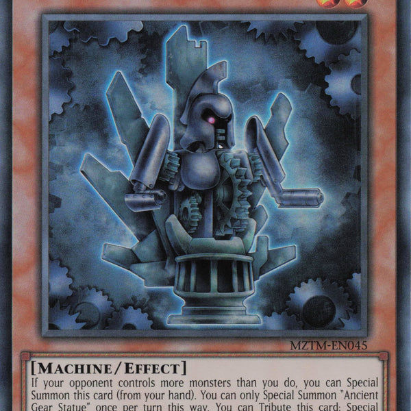 ancient gear statue MZTM-EN045 - Ancient Gear Statue - Ultra Rare - Effect Monster