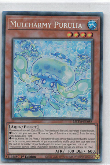 MZTM-EN083 - Mulcharmy Purulia - Ultra Rare - Maze of the Master