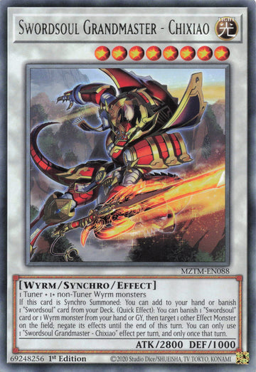 MZTM-EN088 - Swordsoul Grandmaster - Chixiao - Rare - Maze of the Master