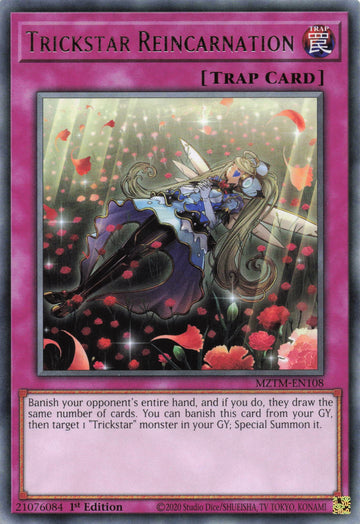 MZTM-EN108 - Trickstar Reincarnation - Rare - Maze of the Master