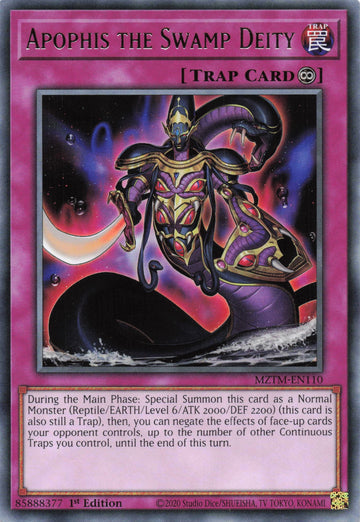 MZTM-EN110 - Apophis the Swamp Deity - Rare - Maze of the Master