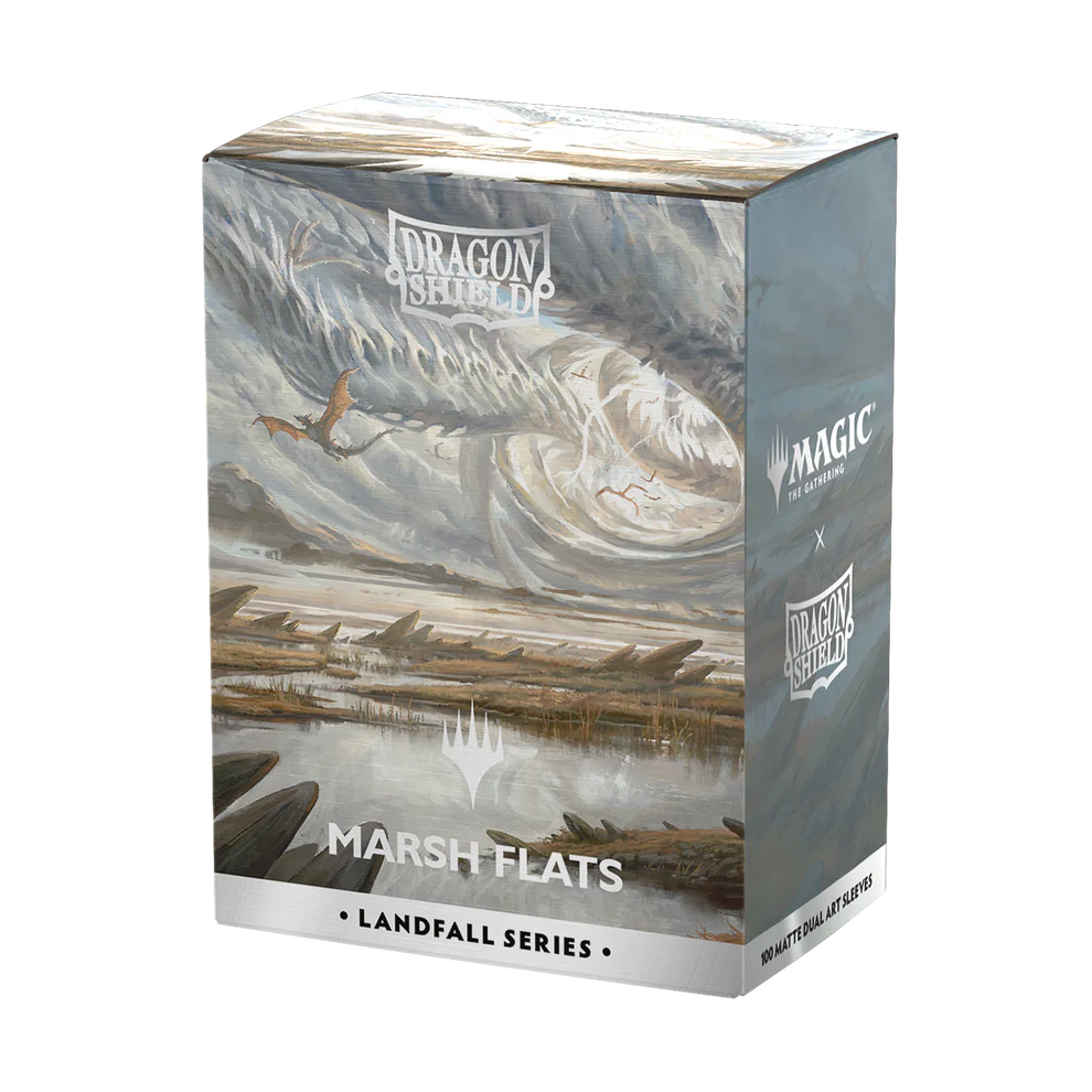 Dragon Shield Landfall Series - Marsh Flats - Matte Standard Sleeves (100)