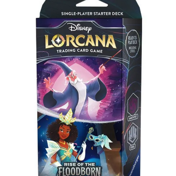 Lorcana - Amethyst & Steel (Merlin & Tiana) Starter Deck Lorcana - Amethyst & Steel (Merlin & Tiana) Starter Deck