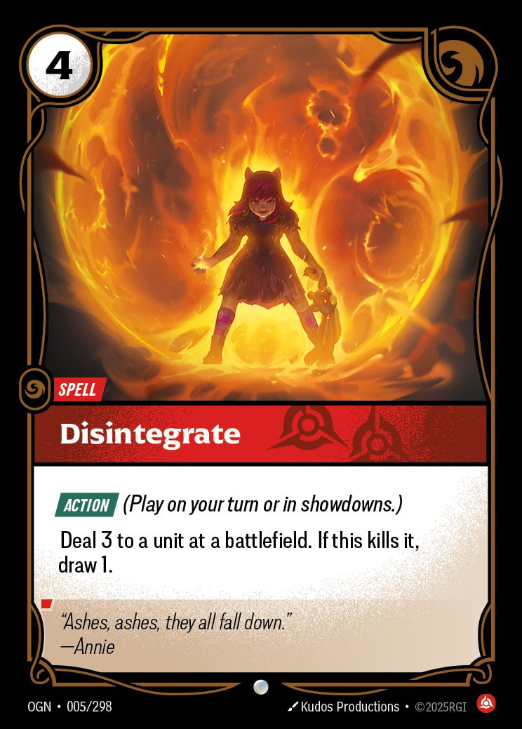 Disintegrate (Foil) - OGN-005