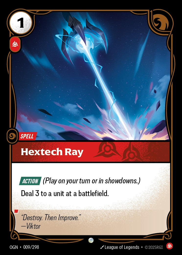 Hextech Ray (Foil) - OGN-009