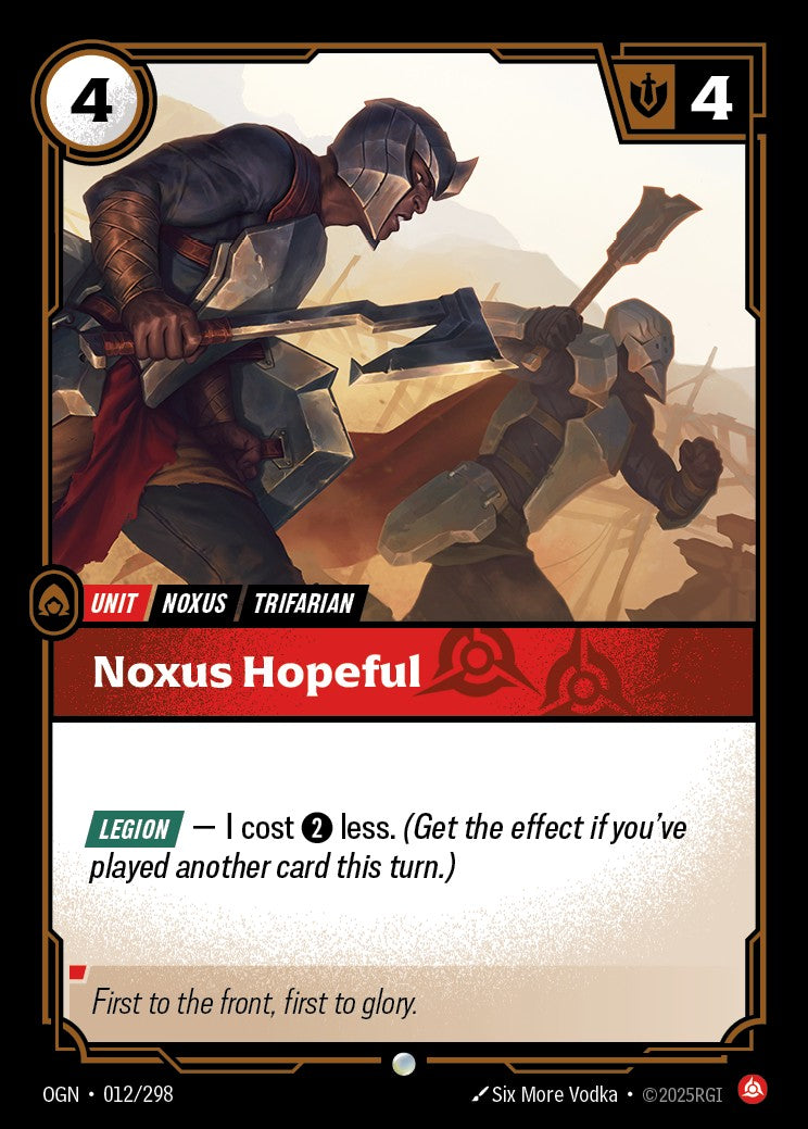 Noxus Hopeful (Foil) - OGN-012
