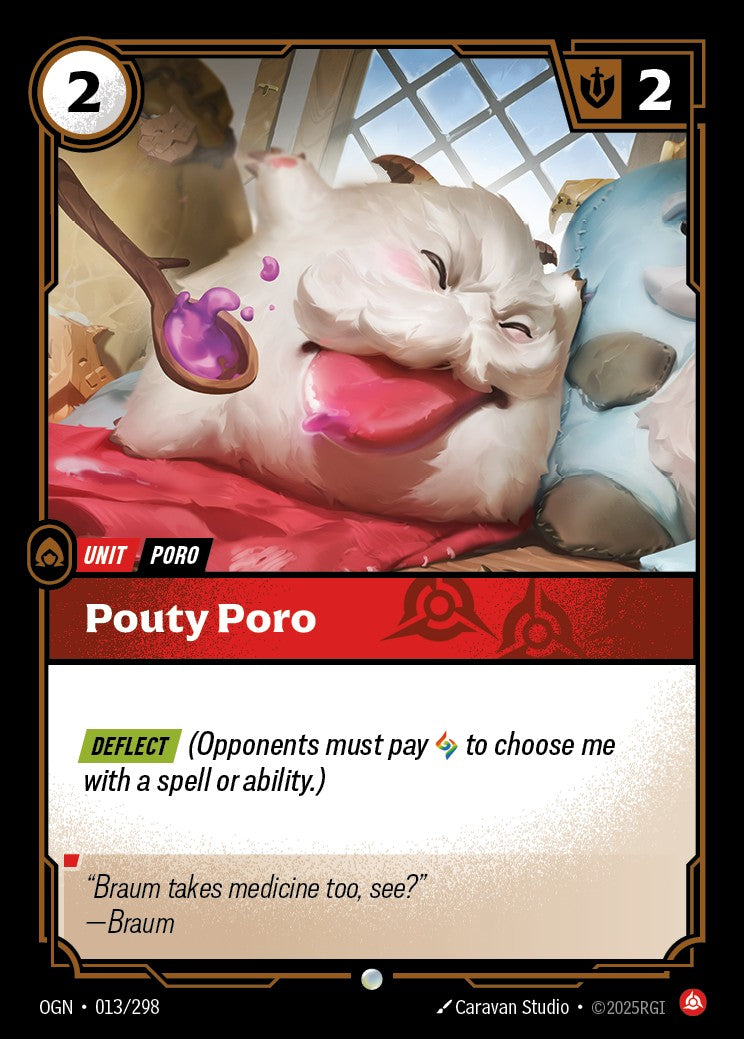 Pouty Poro (Foil) - OGN-013