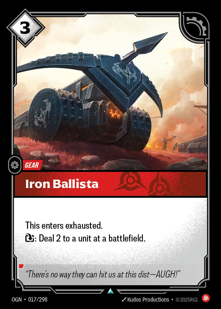 Iron Ballista (Foil) - OGN-017