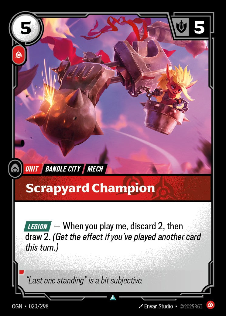 Scrapyard Champion (Foil) - OGN-020