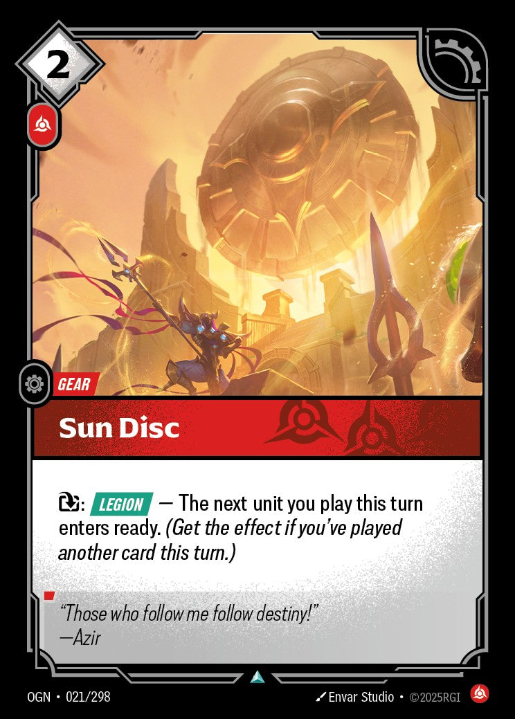 Sun Disc (Foil) - OGN-021