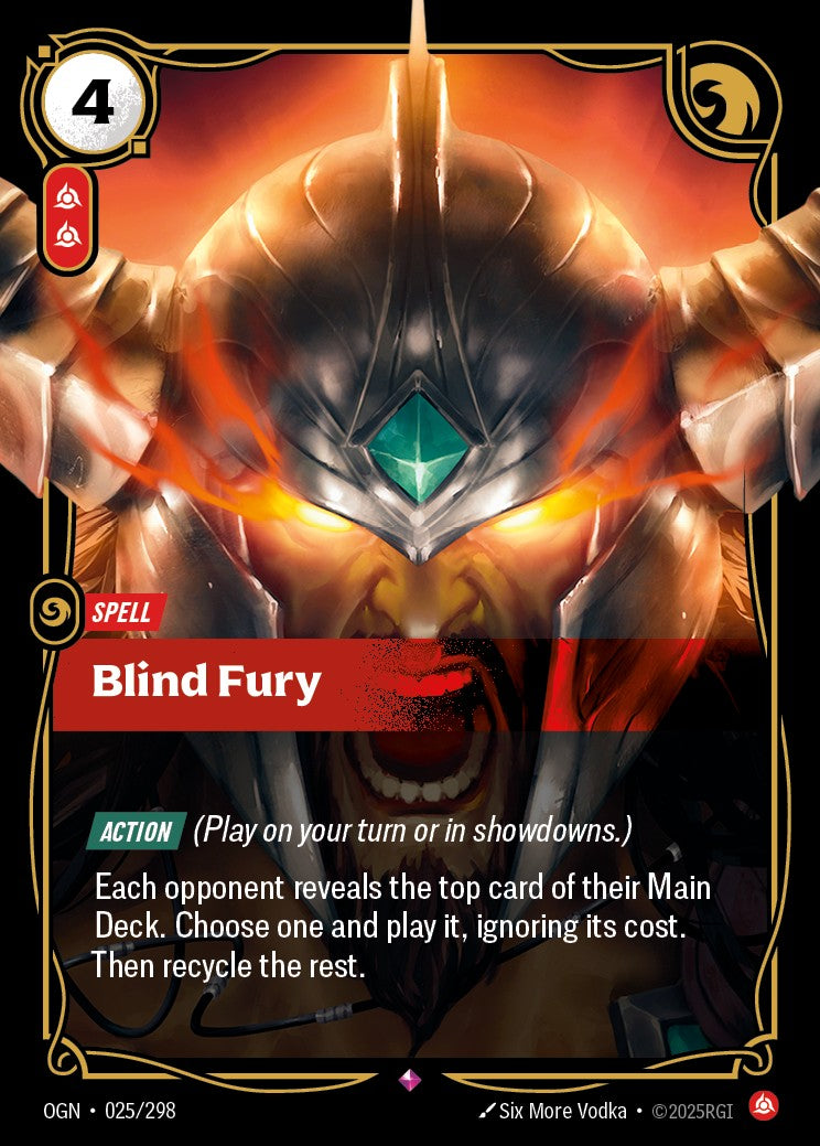 Blind Fury - OGN-025