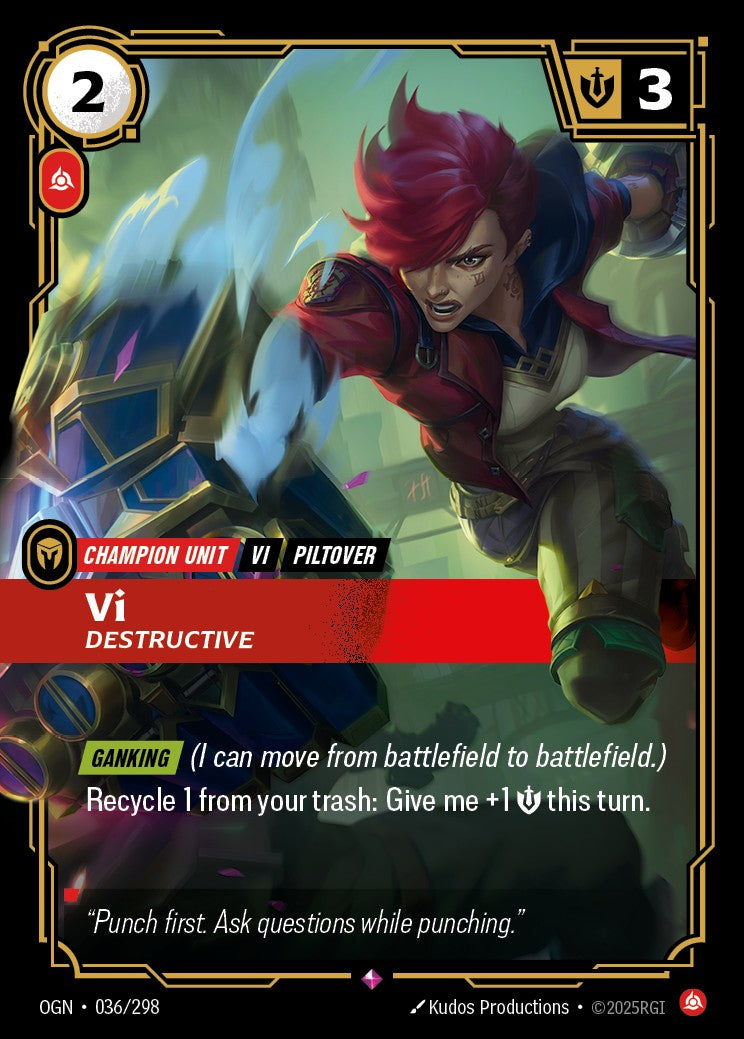 Vi, Destructive - OGN-036