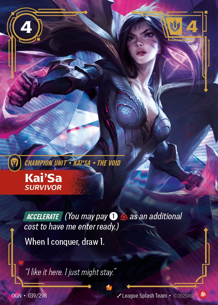 Kai'Sa, Survivor - OGN-039