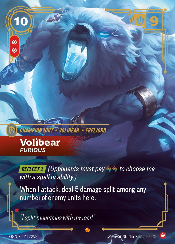 Volibear, Furious - OGN-041