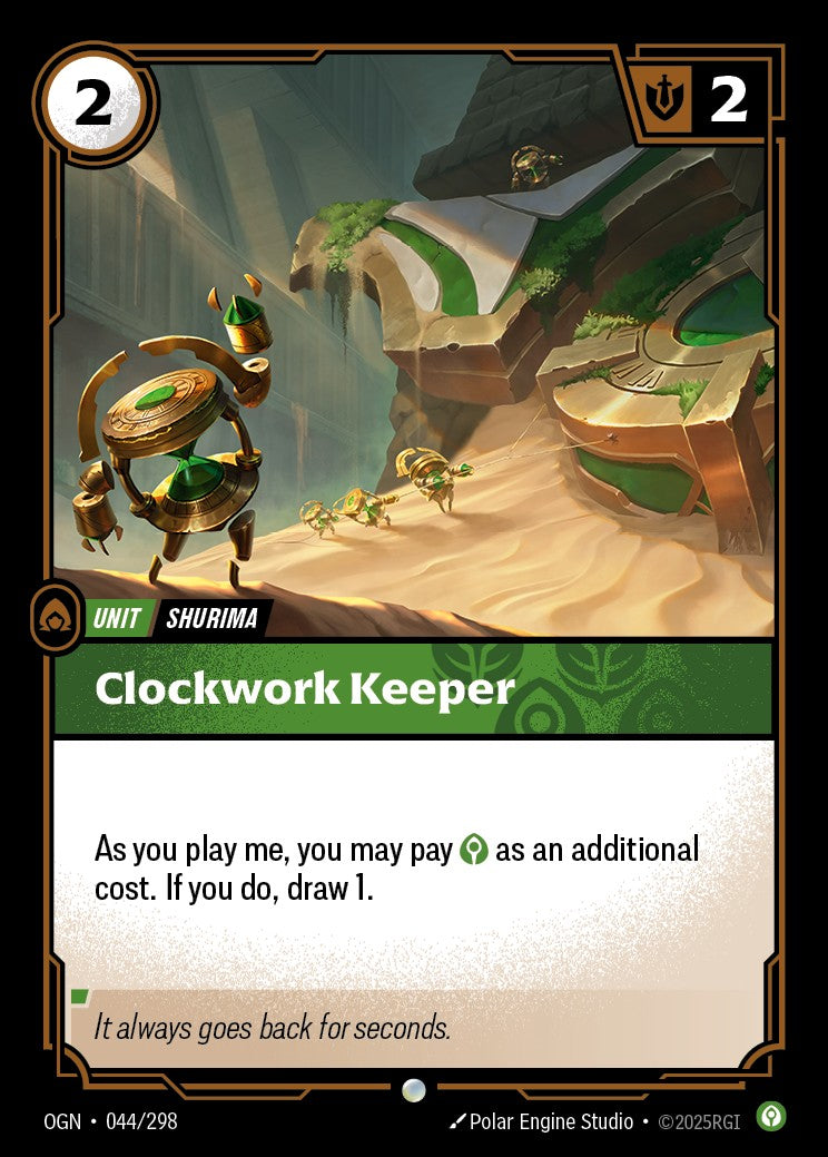 Clockwork Keeper (Foil) - OGN-044