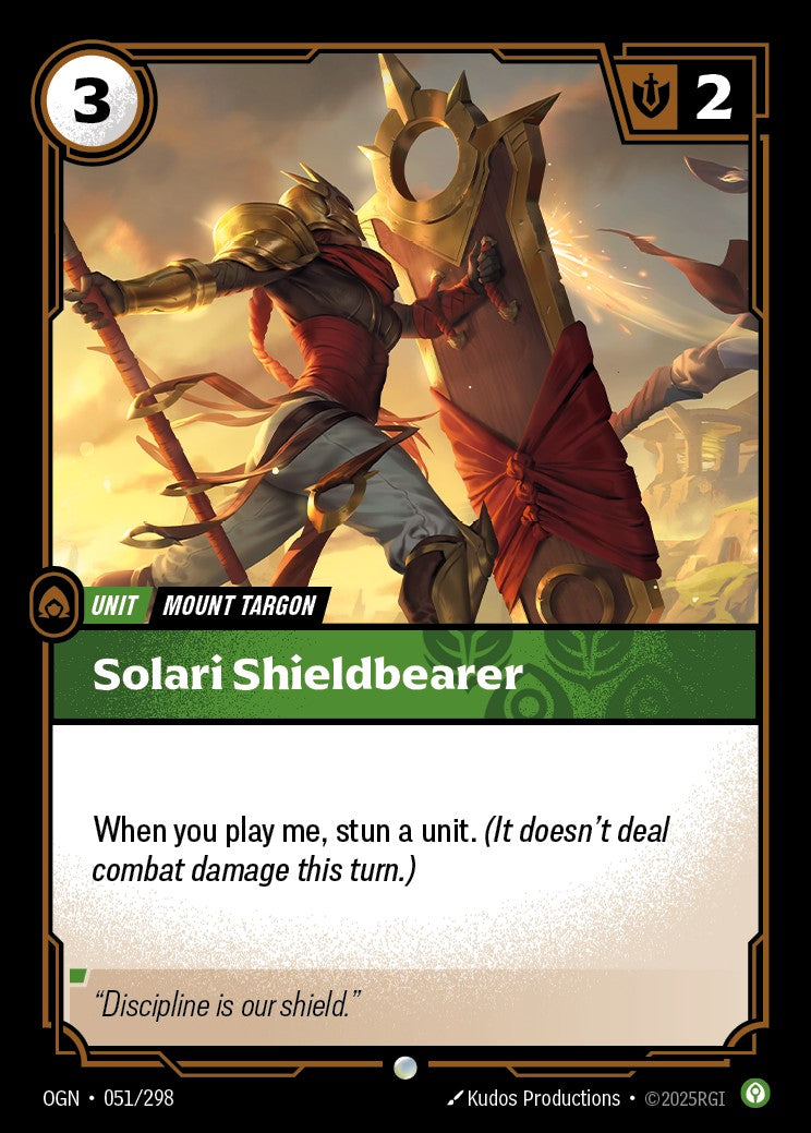Solari Shieldbearer (Foil) - OGN-051