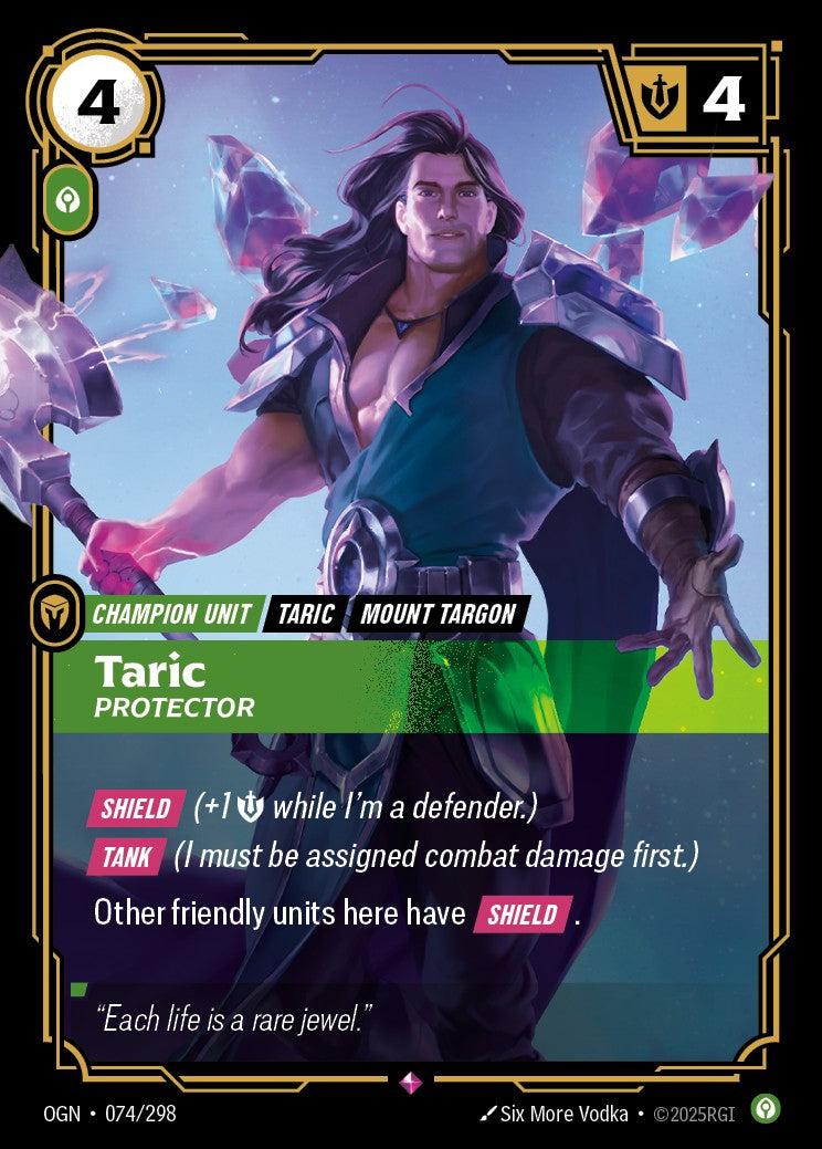 Taric, Protector - OGN-074