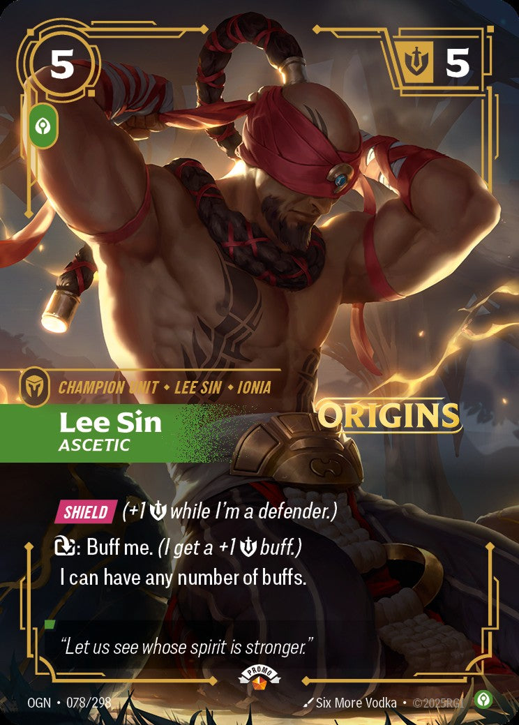 Lee Sin, Ascetic - OGN-078